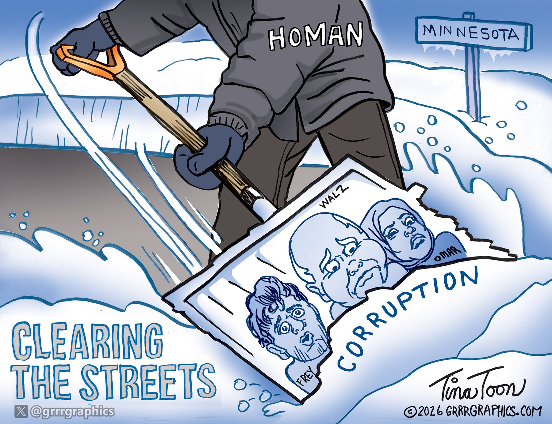 Tom Homan Clears Up Minnesota Streets