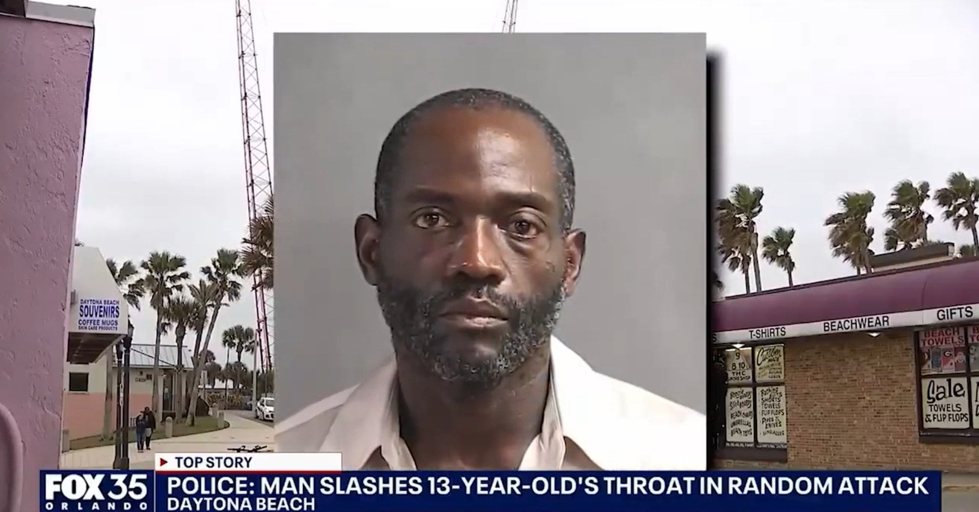 HORRIFIC: Career Criminal Slashes Teenage Boy’s Throat in Random Attack on Daytona Beach