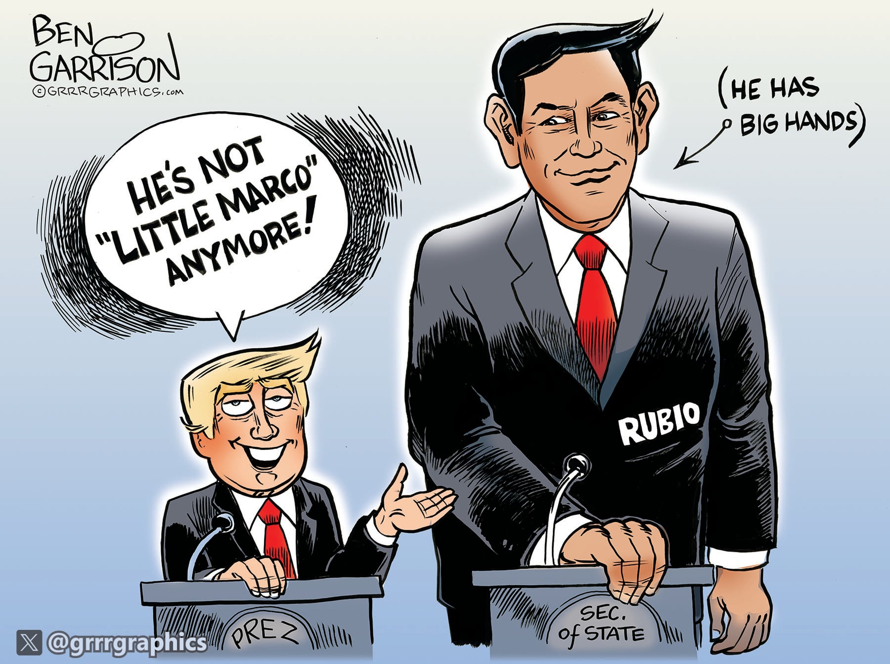 From “Little Marco” to BIG HANDS Statesman