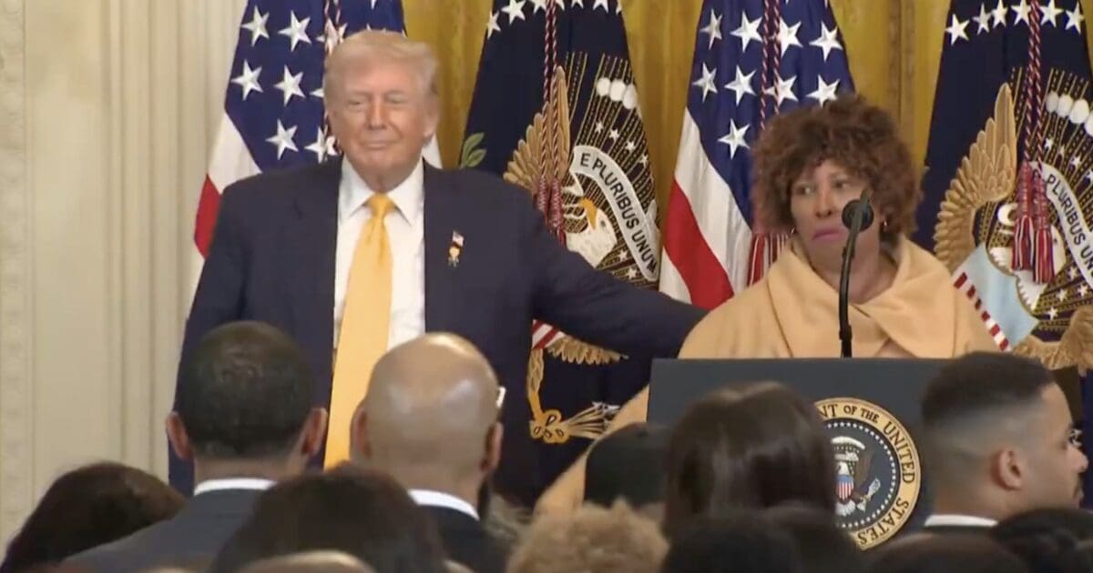 EPIC: Black Grandmother Brings The House Down Defending President Trump — “GET OFF THE MAN’S BACK!”