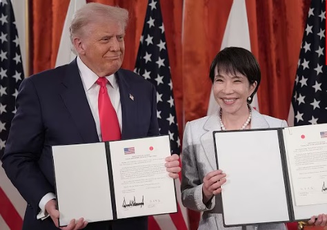 Unreported: Trump hails launch of Japan investments in Texas, Ohio, Georgia