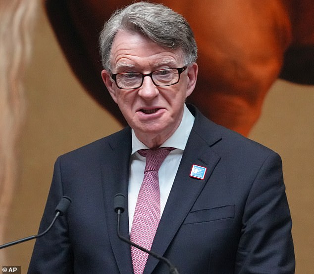 Peter Mandelson's lobbying firm goes into administration after clients flee in wake of Epstein revelations - as fellow friend of the paedophile Andrew Mountbatten-Windsor is arrested