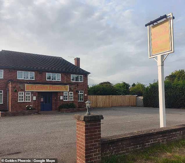 The Golden Phoenix takeaway, a former pub turned into a takeaway about two years ago