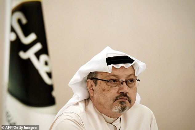 Jamal Khashoggi was murdered in Turkey in 2018. His death was ordered by MBS, the CIA reportedly has claimed with 'high confidence'. MBS told Bloomberg News that the journalist had left the consulate 'after a few minutes or one hour'. 'We have nothing to hide,' he added