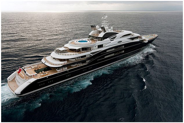 Bin Salman's 439ft superyacht Serene includes a nightclub complete with poles for dancers