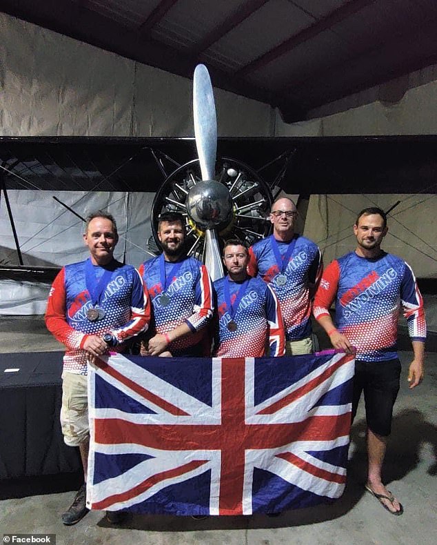 Good (pictured far left) served with the top secret SAS E Squadron during his time as a soldier and was deployed in both Iraq and Afghanistan