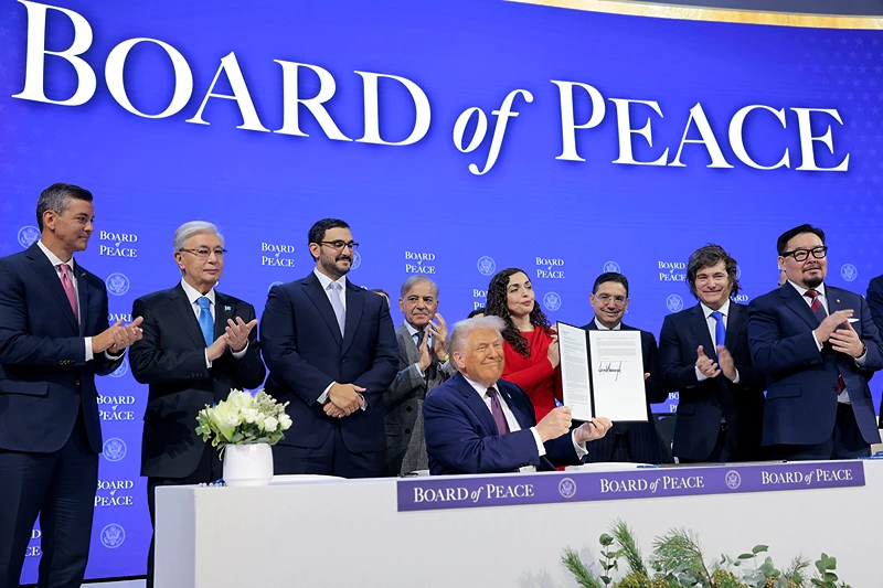 Trump’s U.S. pledge of $10B to new Board of Peace fuels funding source questions