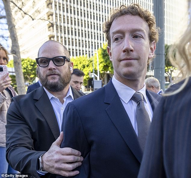 Mark Zuckerberg's bodyguards roasted for wearing new Meta glasses to escort him into courtroom
