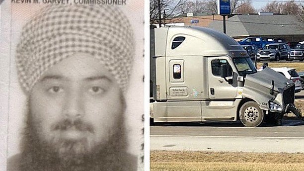 Déjà vu all over again: Truck driver who ran red light and killed man is another illegal from India