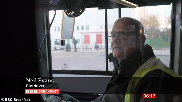 Neil Evans, who has been a bus driver for 33 years, says he has witnessed an increase in antisocial behaviour claiming that 'society has changed'