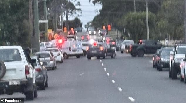 Police were investigating an alleged break-in and enter earlier in Smithfield (scene pictured)