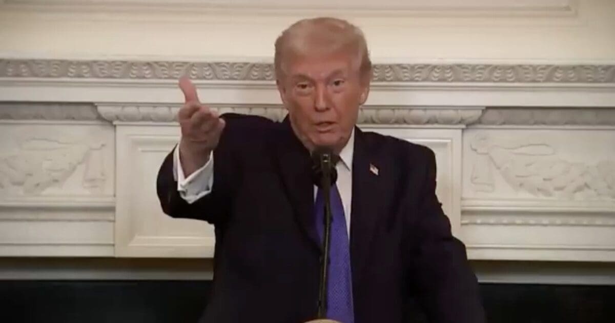 WaTCH: President Trump Kicks The Fake News Out Of His Meeting With Governors