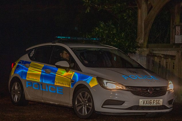 Police have also attended Wood Farm on the Sandringham estate in Norfolk