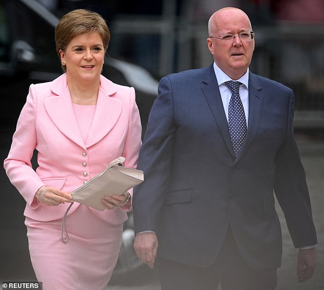 Peter Murrell, who is the estranged husband of former SNP leader and ex-first minister Nicola Sturgeon, is accused of embezzling almost £460,000 from the party