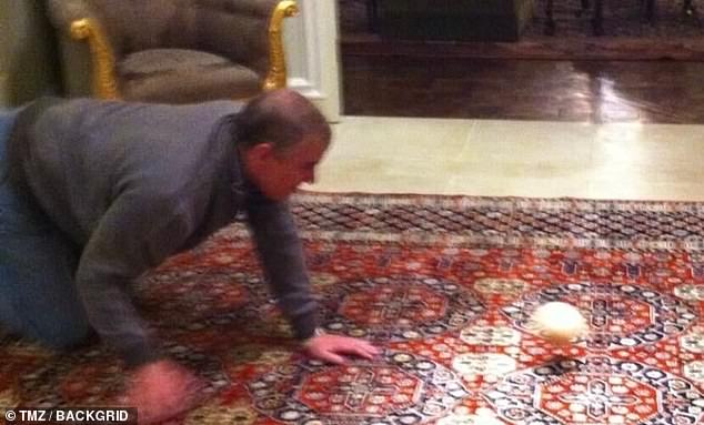 BGUK_3495331 - *PREMIUM-EXCLUSIVE* Los Angeles, CA *MUST CALL FOR PRICING BEFORE USAGE* **USA AND CANADA CLIENTS MUST CALL FOR RIGHTS** Andrew Mountbatten-Windsor -- formerly known as Prince Andrew -- turned fun bags into kicks for kids in some very un-princely photos obtained by TMZ. These pics of Andrew, taken back in 2011, show the then-Duke of York kneeling across from a young boy and rolling a ball back and forth with him. Just clean, wholesome fun ... until you realize the ball is painted like a breast, complete with a pale pink nipple protruding from it. The young boy appears to be horsing around with the boob ball while Andrew crawls around on a rug across from him in several of the snaps. A later pic shows them sitting together on a couch. Our sources say ... these pics were taken inside Andrew's Windsor residence a little more than 15 years ago. We're also told Andrew was not alone with the child. As you know, Andrew was arrested Thursday -- his 66th birthday -- on