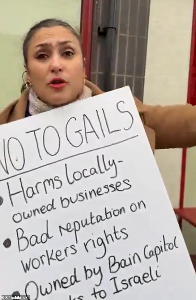 Gail's has previously faced accusations of being Israel-owned or backing Israel's 'war machine' - claims that the company owners have disputed