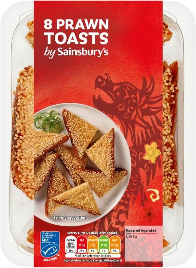Sainsbury's offers eight pieces, double the usual four, for £4