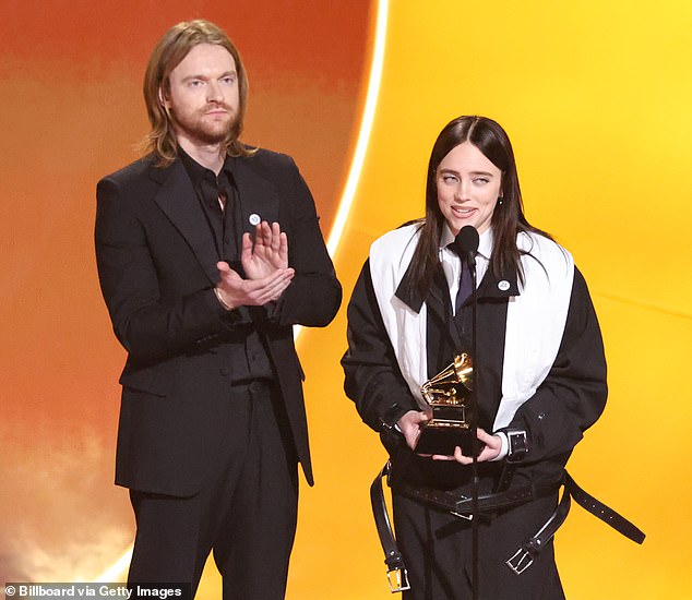 Eilish's Wildflower won Song of the Year at the Grammy's earlier this month, and she and her brother Finneas used their acceptance speech to proclaim, 'No one is illegal on stolen land'
