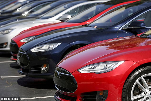 A federal judge reaffirmed the massive payout on Friday. The decision marks a potential setback in Tesla CEO Elon Musk's vision for driving automation. Pictured above is a file photo of Tesla Model S vehicles