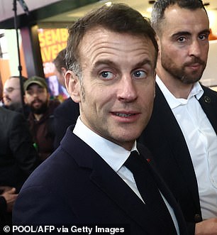 French President Emmanuel Macron celebrated the Supreme Court, saying: 'It is not bad to have a Supreme Court and, therefore, the rule of law.'