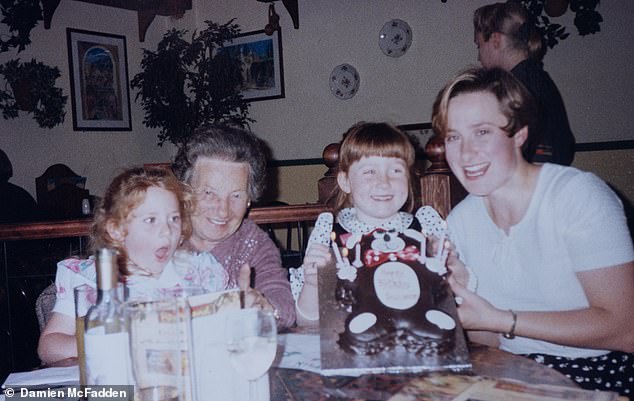 Heather on her birthday with her mother, sister and grandmother. Heather is still everywhere in their home. Julie has kept all the shells her youngest gathered up on that final holiday. She tells how she and Suzanne buy a new bauble for 'Heather's Christmas tree' every year