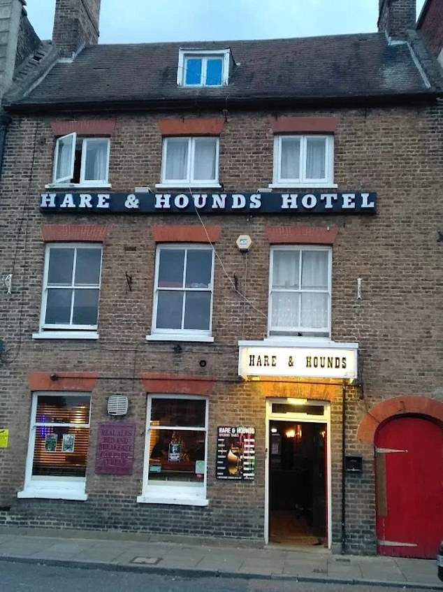 The Hare and Hounds pub in Wisbech, where Martin would go after his release from prison and where Ms Wadsley was the landlord