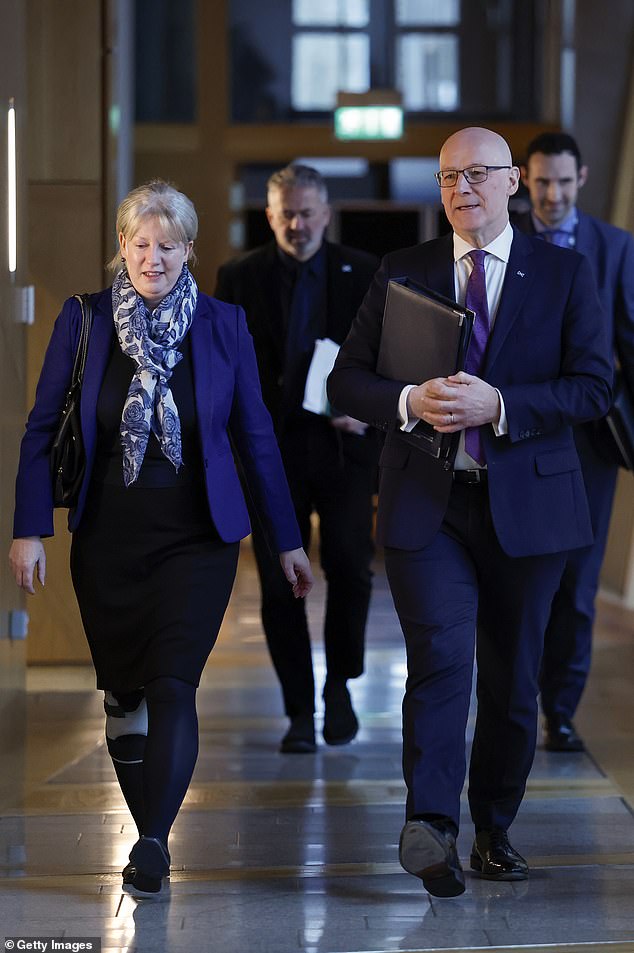 John Swinney has been accused of continuing Nicola Sturgeon's legacy of secrecy