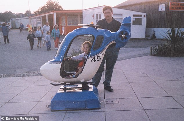 Heather with her father Mark. Heather's death fractured Julie and Mark's relationship and he later moved out, taking his own life in 2016