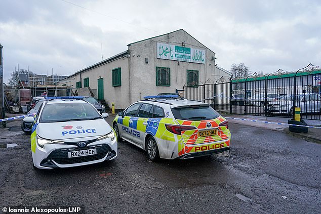 Teenager is stabbed to death outside mosque and two others wounded in disorder during Ramadan