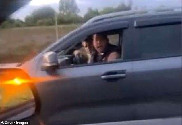 Horrifying footage shows moments before drink-fuelled father and son killed cousin's son by ramming family truck off the road - as duo face years in prison for manslaughter