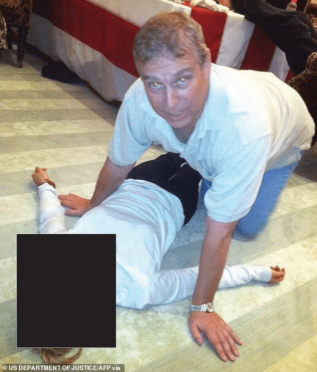 Andrew has repeatedly denied any wrongdoing amid accusations levelled against him over his friendship with Epstein (Pictured: A picture of the former Prince from the Epstein files)