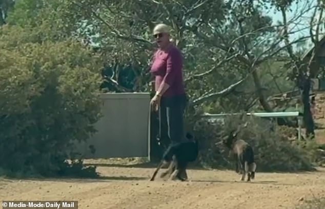 Josie reacted angrily when a Daily Mail reporter approached her for comment early October
