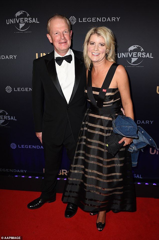 Former Australian Democrats leader Natasha Stott Despoja with her ex-husband Ian Smith