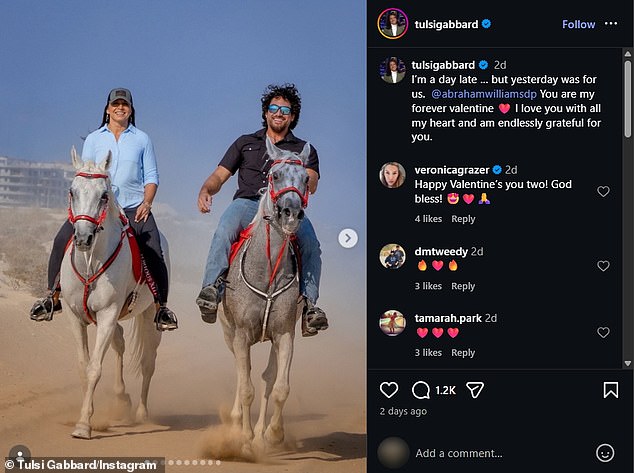 Tulsi Gabbard's personal life with mysterious videographer husband revealed in new intimate pictures