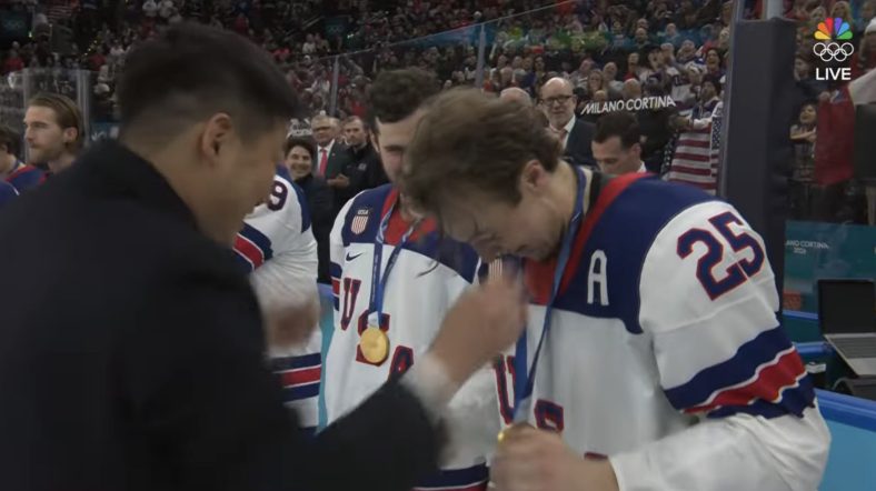 Ex-UMaine Black Bear On USA Hockey Team That Wins Gold For First Time In 46 Years