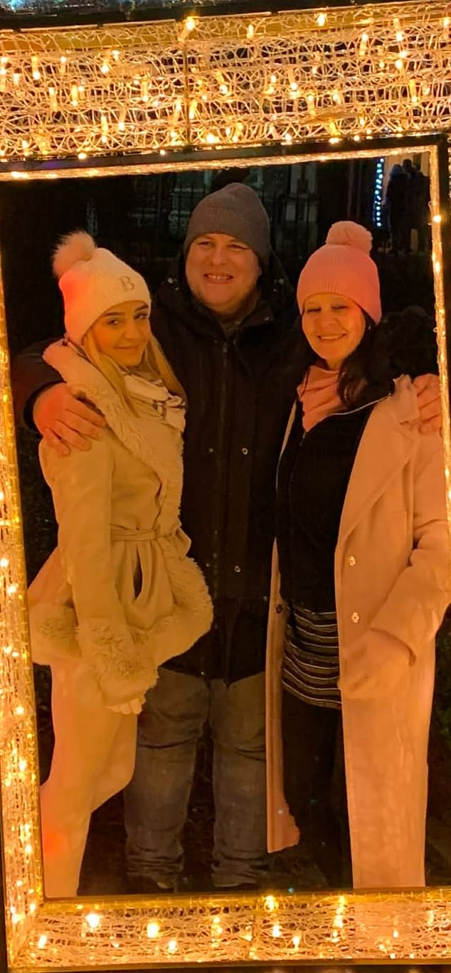 Phillip pictured with his sister Shona (left) and his mother Jennifer Dover