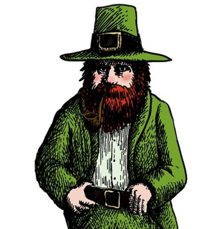 Michael Finnegan is portrayed as an accident-prone old man, who eventually dies after catching a cold