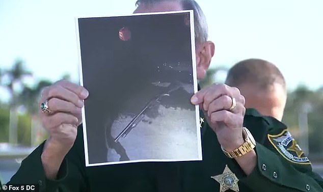 Anthony Guglielmi, a spokesperson for the US Secret Service, said that a box for the weapon was found inside Martin's car, which his family identified as a 2013 silver Volkswagen Tiguan