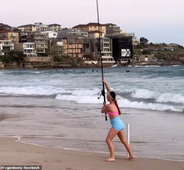 Family fishing day ruined by vegan activist as she snatches dad's rods in front of child: 'Destroy this torture equipment'