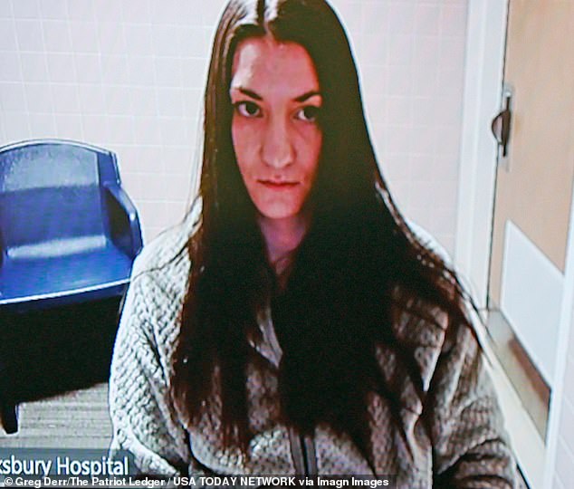 Clancy's court appearance on Friday was the first time she went to a hearing in person. She attended all prior hearings virtually from Tewksbury State Hospital