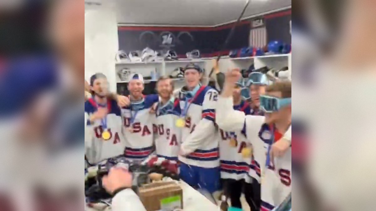 WATCH: Unapologetic Patriots! Team USA Belts Out Toby Keith’s “Courtesy of the Red, White and Blue” in EPIC Display of American Pride!