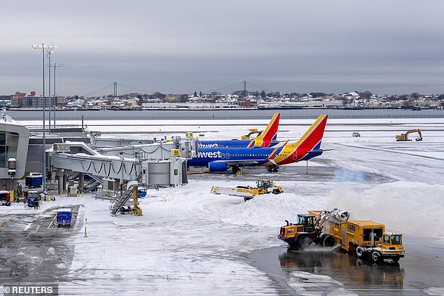 Delays were expected at regional airports in wake of the snow storm, with New York City authorities already warning that cancellations and delays were typical after blizzard condition