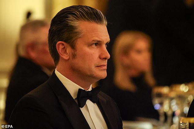 Secretary of Defense Pete Hegseth said the blessing prior to the high-profile dinner