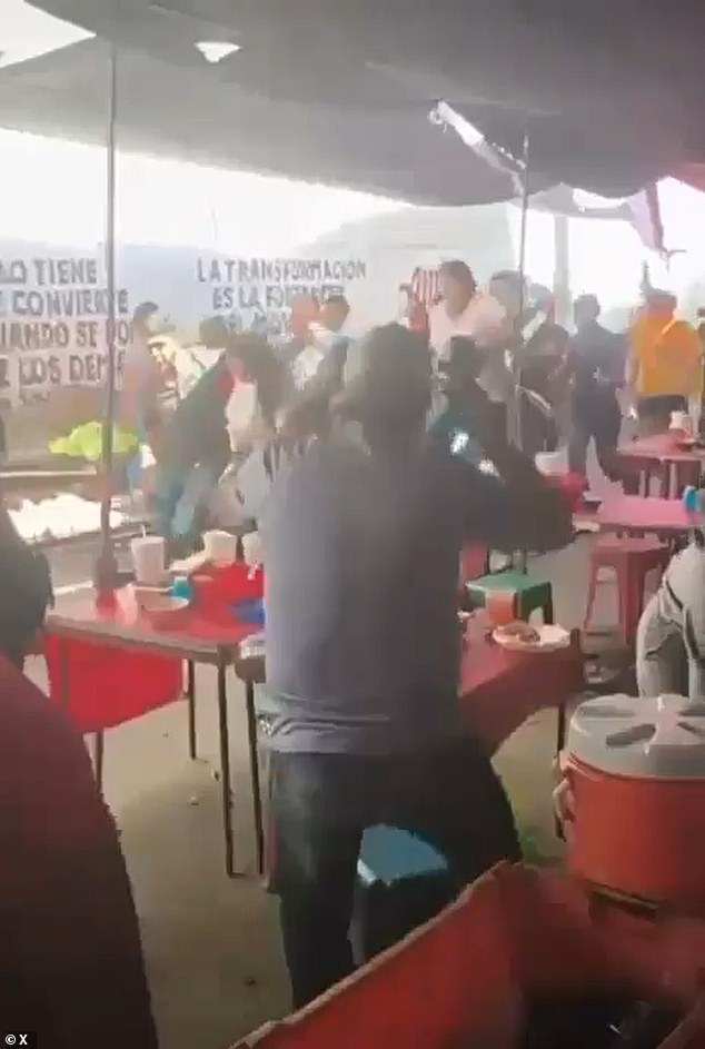 Chaos ran through the airport