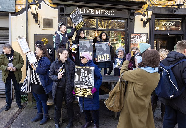 One pro Palestine supporter called Ryan, who also clarified he was not speaking as a member of AFZ, said: 'I think you should separate state from religion. I understand the historical fear and antisemitism is a horrible thing'
