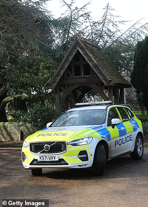 Police also raided the disgraced royal's Sandringham home