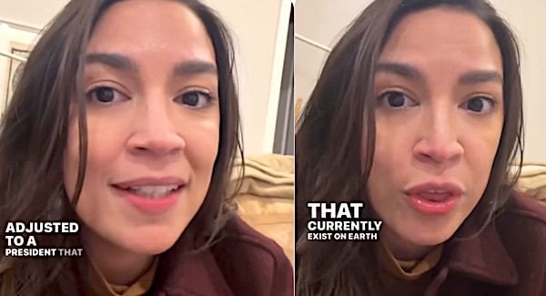Emotional meltdown: Watch AOC hold back tears as she blames Trump for her word-salad disaster