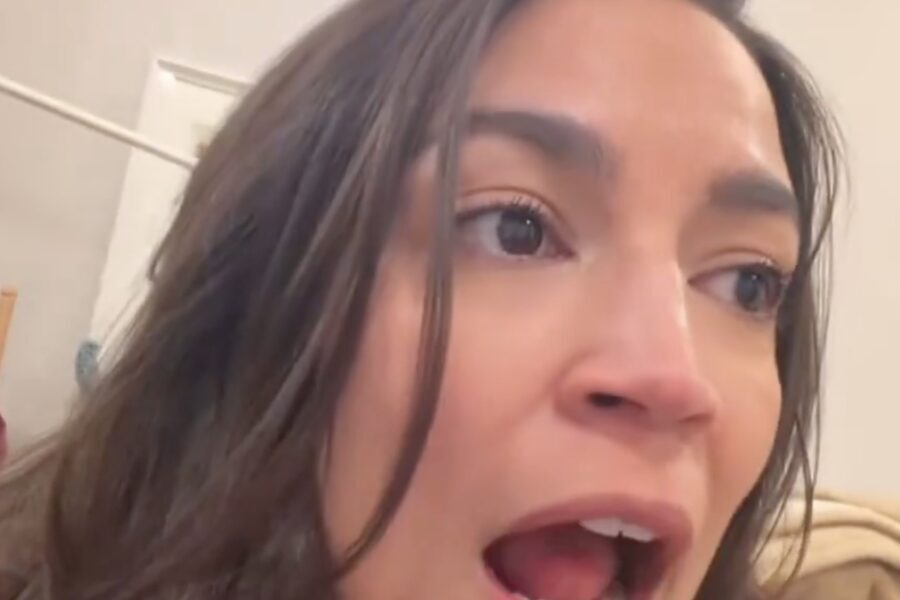 WATCH: AOC ‘Holds Back Tears’ In Bizarre Clip Defending Her Disastrous Showing In Munich