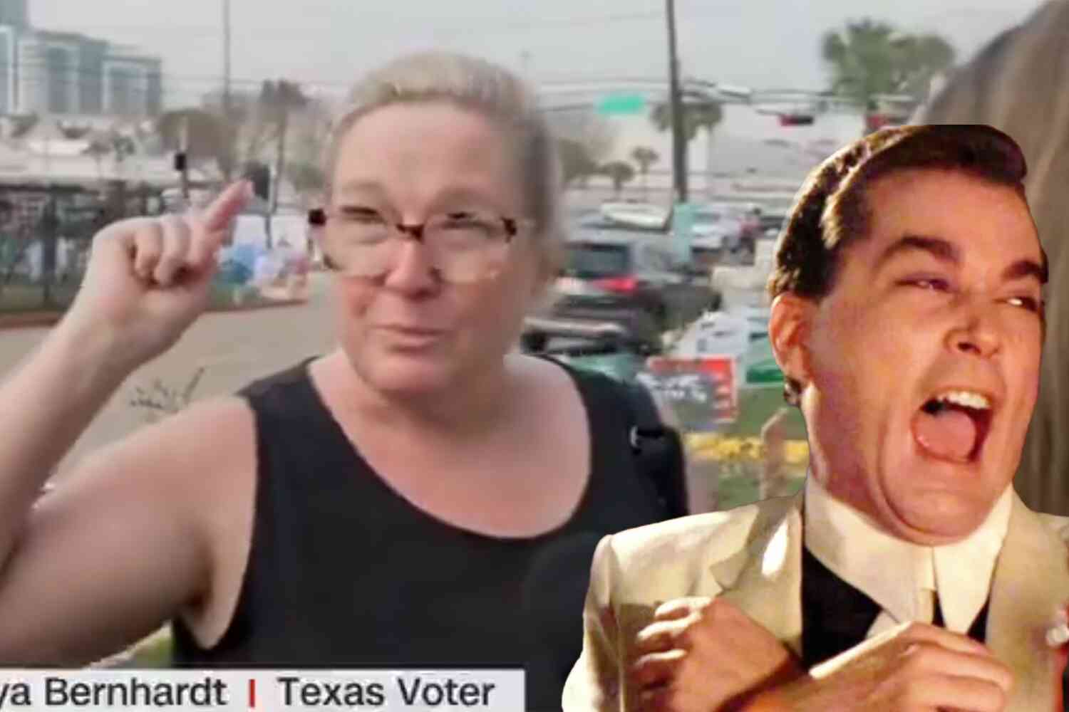 Best video you'll see today: Liberal white lady cries after voting for white Dem over Jasmine Crockett