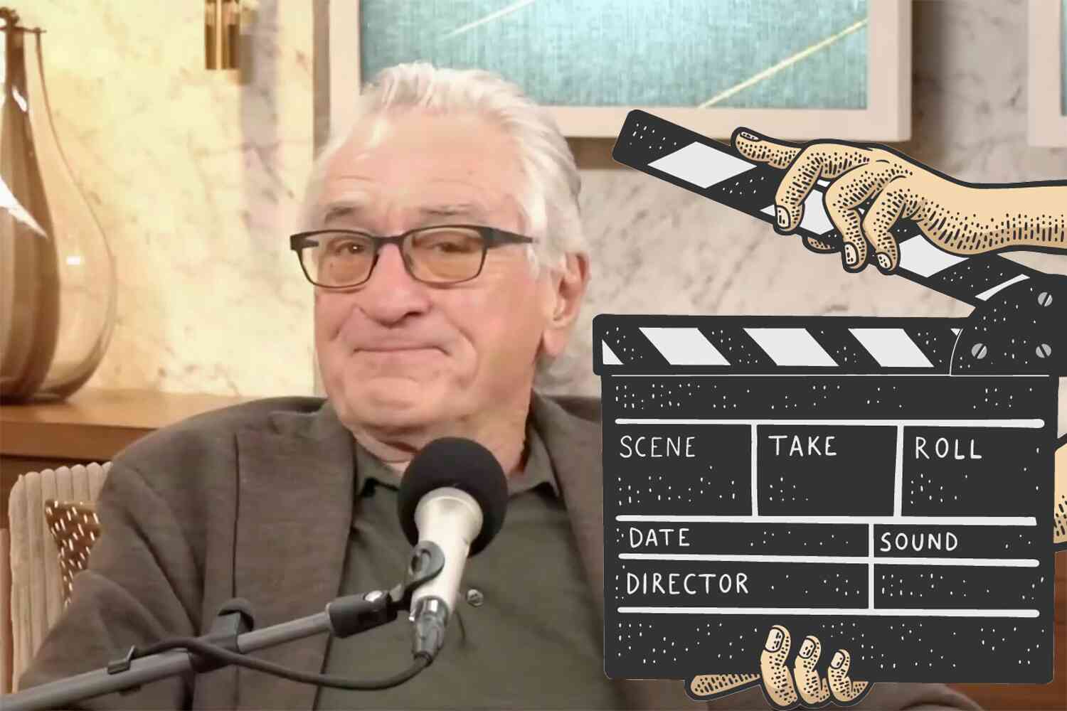 WATCH: Robert De Niro starts crying while talking Trump with Nicolle Wallace 🤣